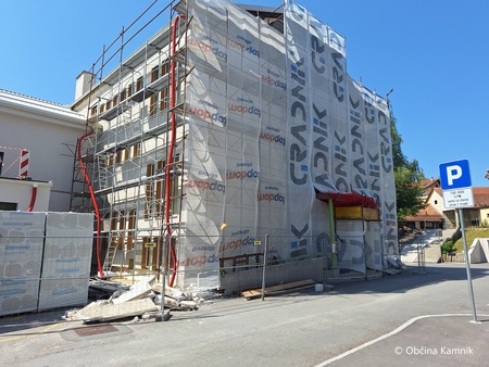 Rekonstrukcija in energetska sanacija Knjižnice Franceta Balantiča Kamnik in Glasbene šole Kamnik (2)